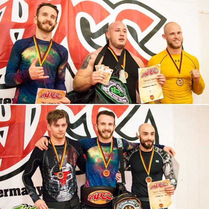 ADCC German Open 77kg Gold, Open Class Silver
