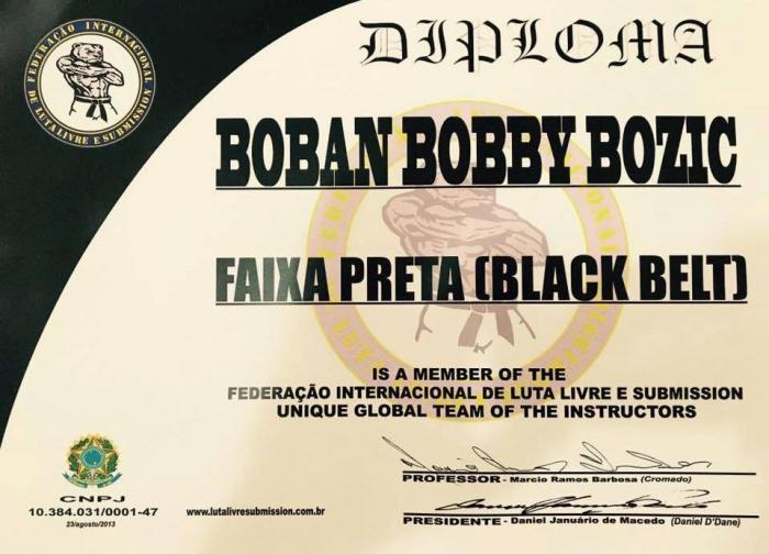 Black belt · March 16, 2016 · Promoted by Marcio Cromado