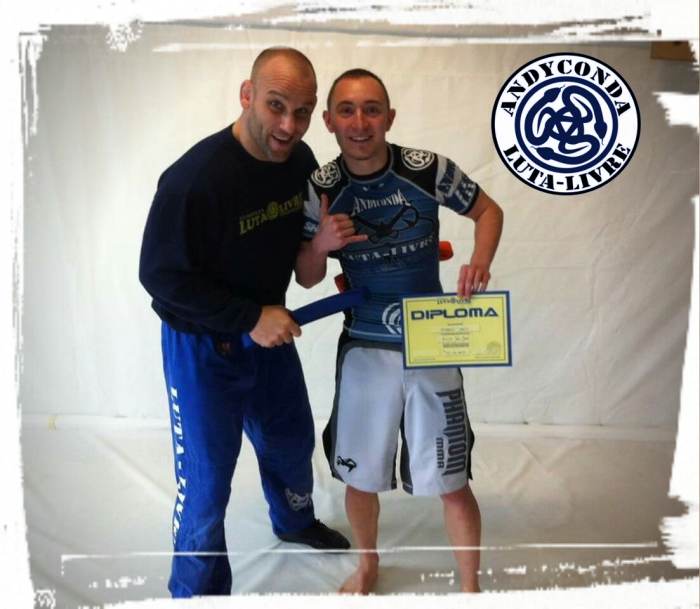 Blue belt · December 1, 2013 · Promoted by Andreas Andyconda Schmidt