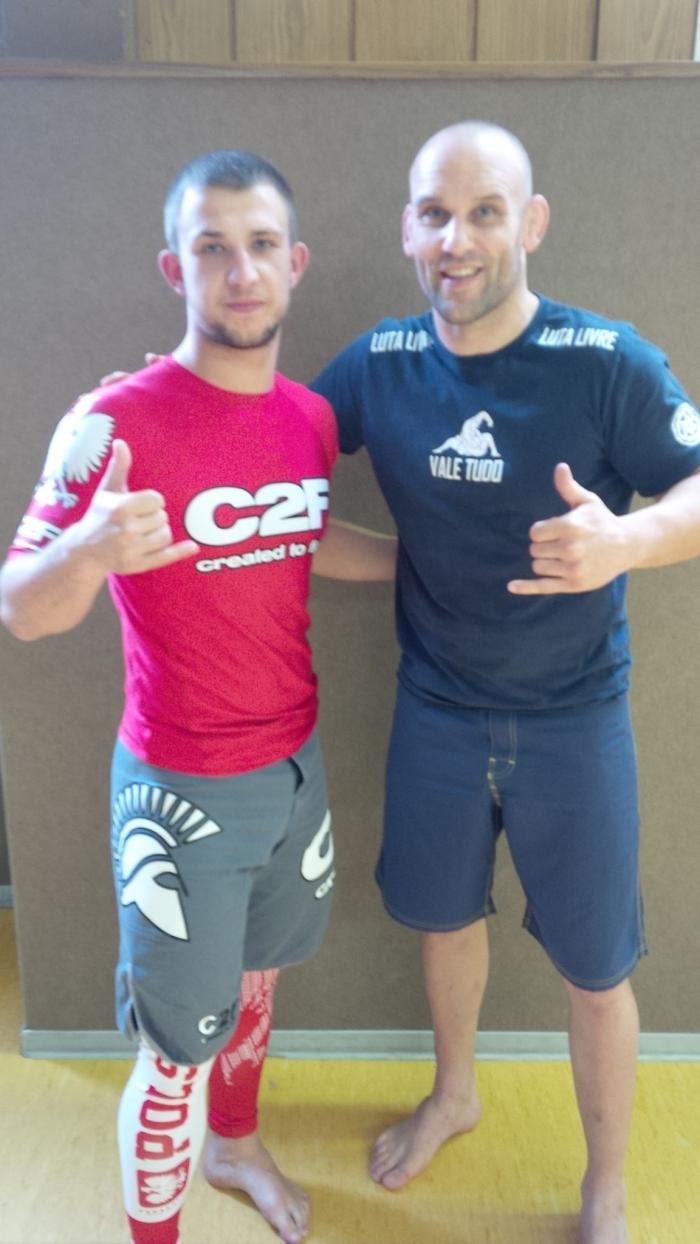 Orange belt · August 24, 2014 · Promoted by Andreas "Andyconda" Schmidt