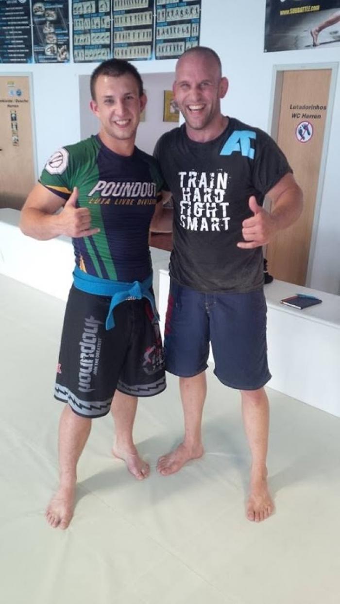 Blue belt · August 1, 2015 · Promoted by Andreas "Andyconda" Schmidt