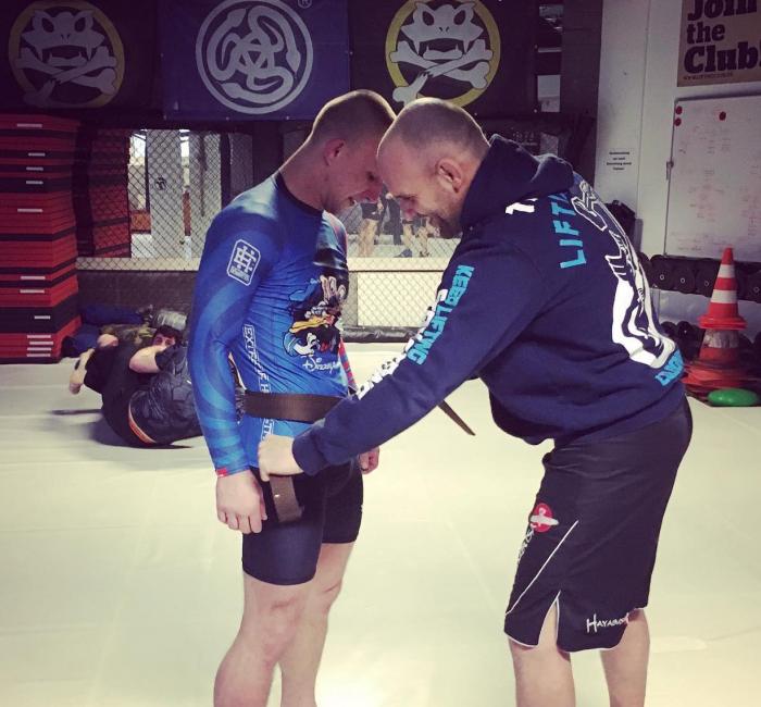Brown belt · December 1, 2019 · Promoted by Andreas "Andyconda" Schmidt