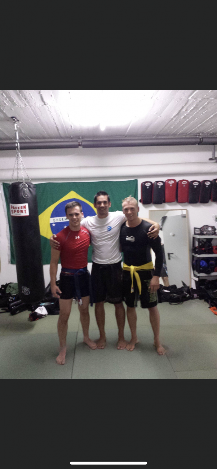 Blue belt · August 7, 2014 · Promoted by Marcel Pino