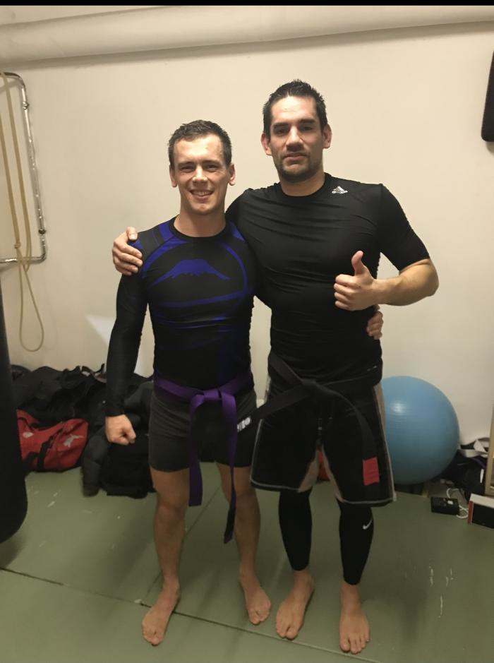 Purple belt · December 19, 2017 · Promoted by Marcel Pino