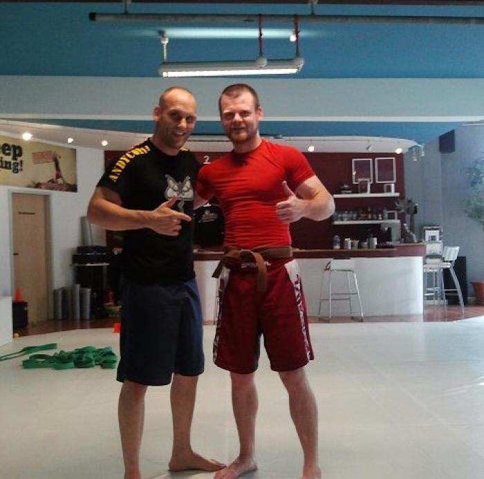 Brown belt · August 18, 2013 · Promoted by Andreas "Andyconda" Schmidt