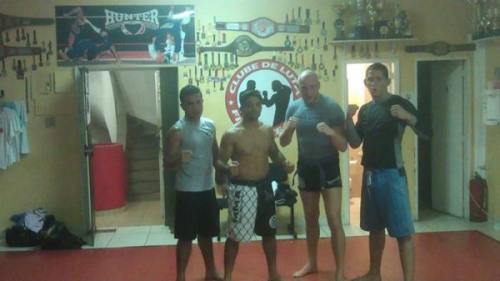 2012 Training with Pequeno in Clube de Luta Rio de Janeiro