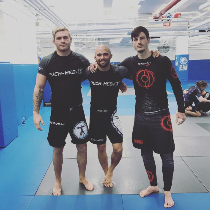 Swimming with the sharks in the blue basement. After tough rounds with Gordon Ryan & Garry Tonon.
