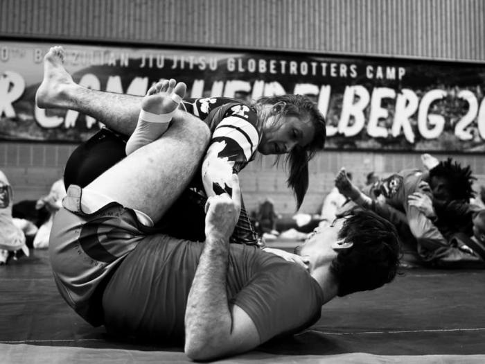 Nice rounds at the BJJ Globetrotter Summer Camp.