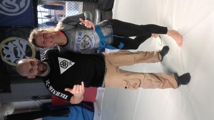 Blue belt · November 26, 2017 · Promoted by Andy Conda