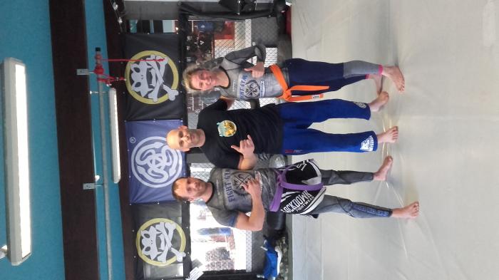 Orange belt · April 9, 2017 · Promoted by Andy Conda