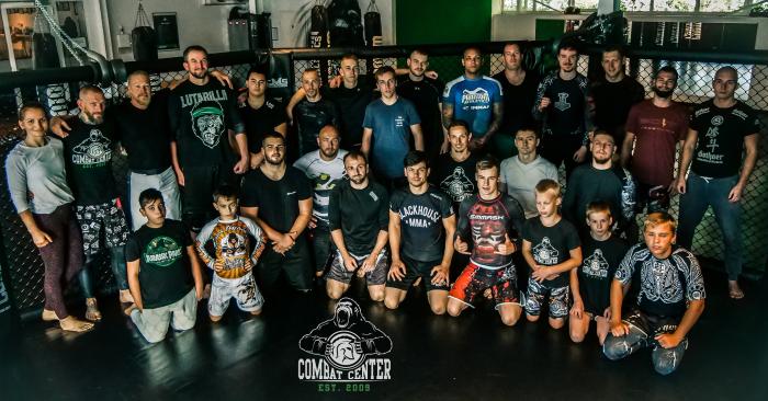 Me teaching a guard passing seminar in Lüneburg