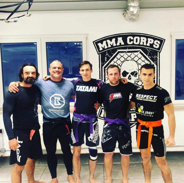 Purple belt · November 11, 2018 · Promoted by Les