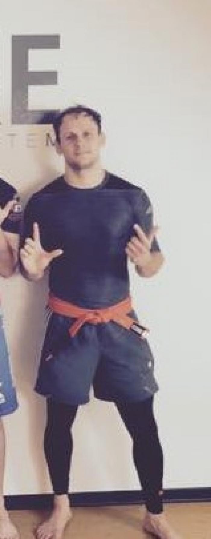 Orange belt · September 7, 2017 · Promoted by Dennis Gabriel Schindler