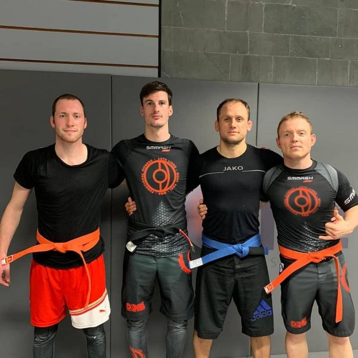 Blue belt · October 30, 2019 · Promoted by Dennis Gabriel Schindler