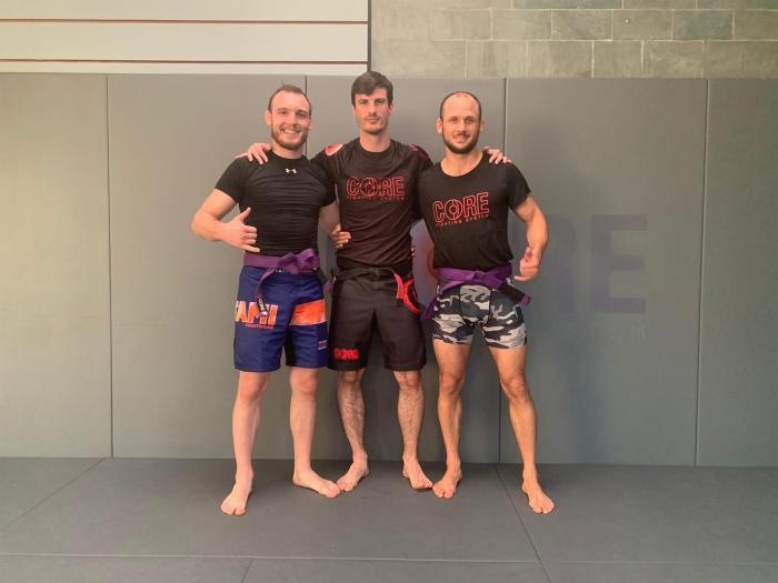 Purple belt · September 3, 2020 · Promoted by Dennis Gabriel Schindler
