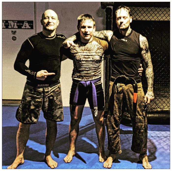 Blue belt · January 10, 2020 · Promoted by Gibbon