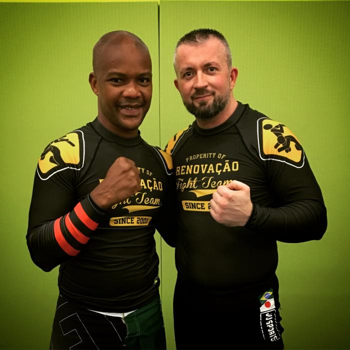 With Mestre Marcio Cromado in Vienna