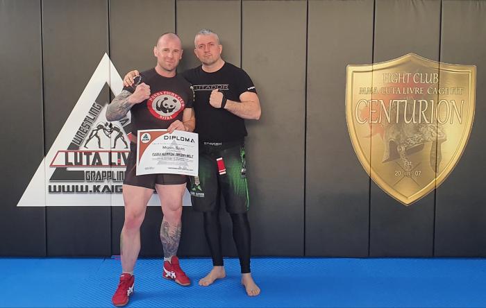 Brown belt · July 4, 2020 · Promoted by Bobby