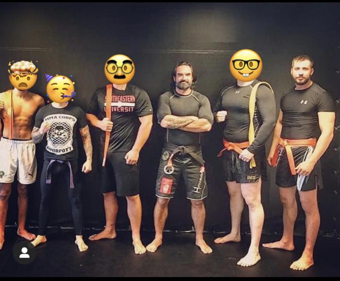 Orange belt · July 1, 2019 · Promoted by Les