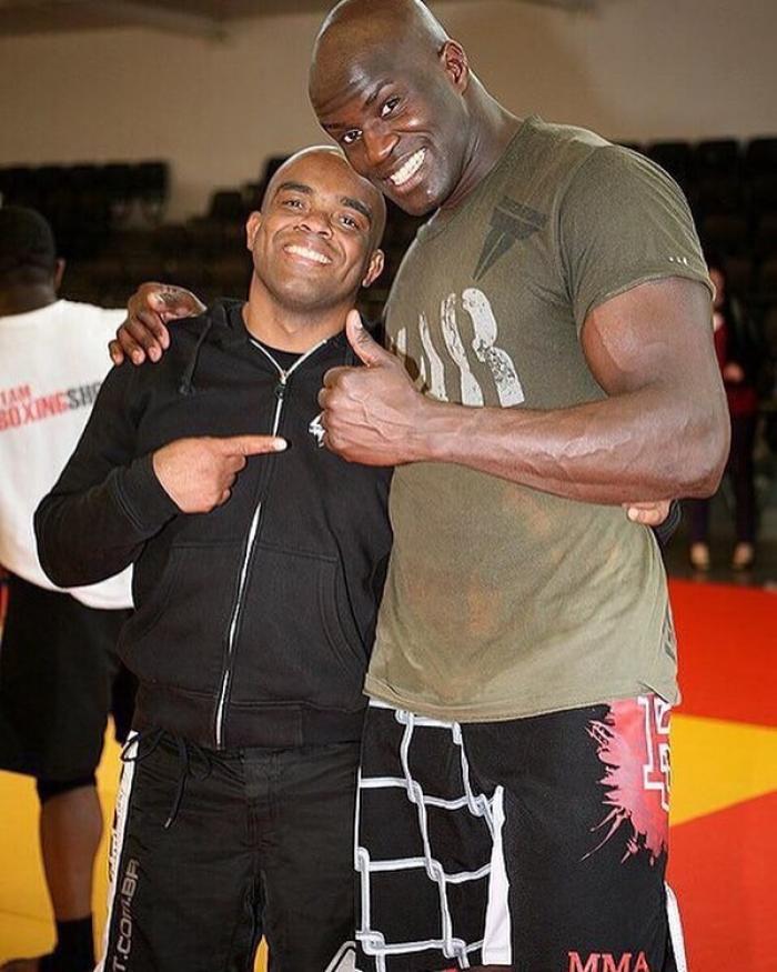 Seminar with my friend Cheick Kongo