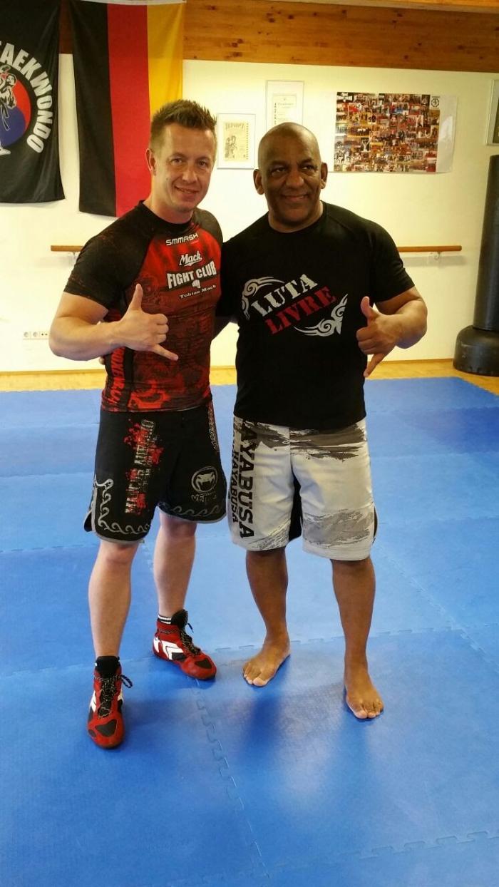 Me and  Mestre Daniel d Dane
