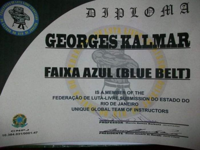Blue belt · September 1, 2011 · Promoted by Marcio Cromado