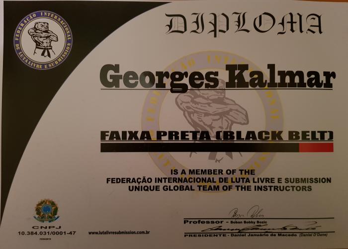 Black belt · April 28, 2019 · Promoted by Bobby