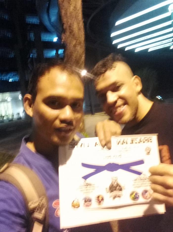Blue belt · June 5, 2018 · Promoted by afonso cego
