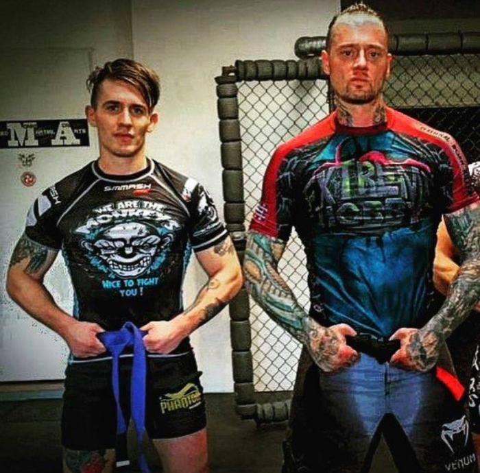 Blue belt · October 17, 2017 · Promoted by Gibbon