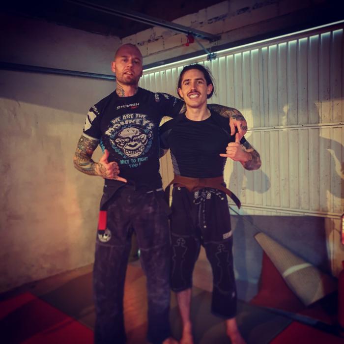 Brown belt · January 24, 2021 · Promoted by Gibbon
