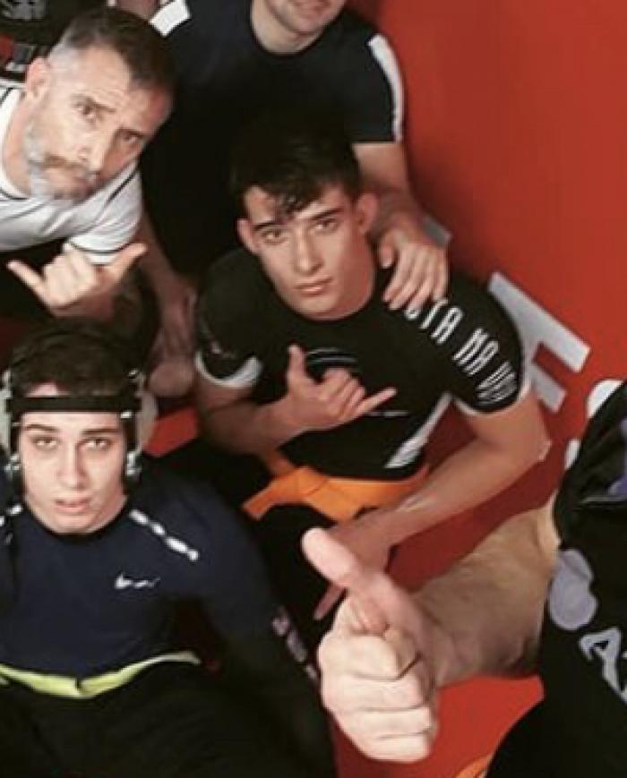 Orange belt · August 23, 2018 · Promoted by Flavio "peroba" Santiago