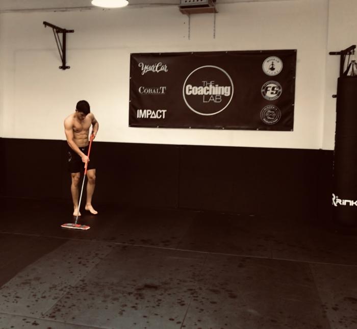 Always clean the mat
