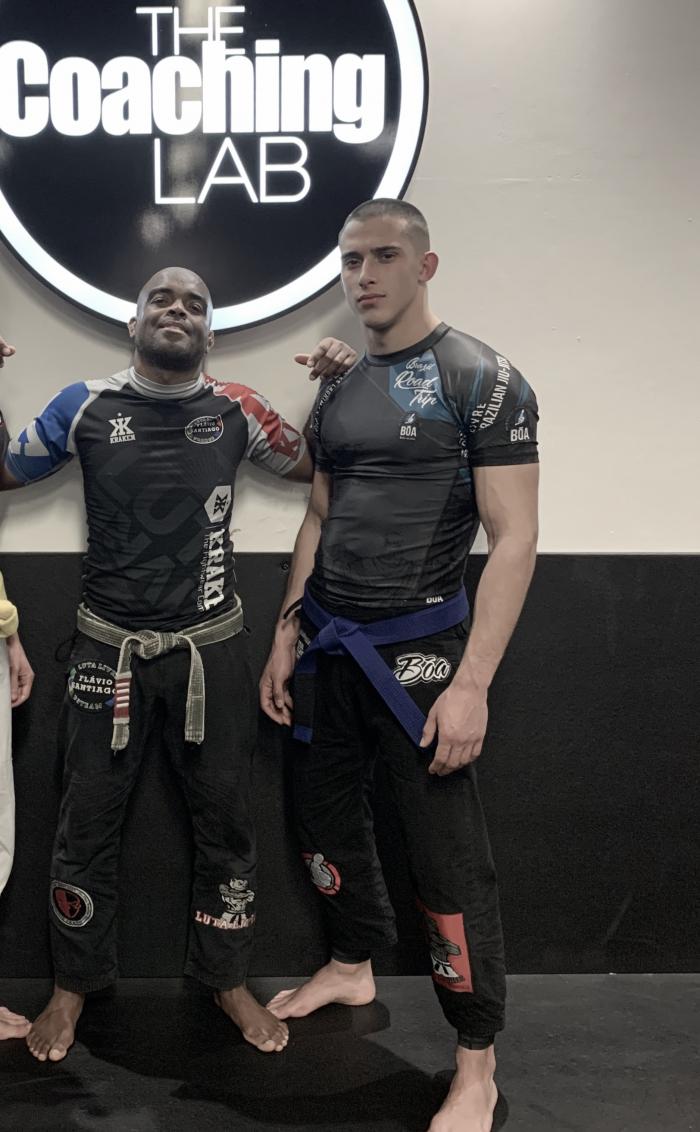 Blue belt · August 26, 2019 · Promoted by Flavio "peroba" Santiago