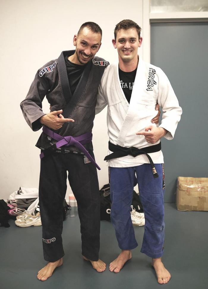 Blue belt · September 14, 2019 · Promoted by Flavio "peroba" Santiago