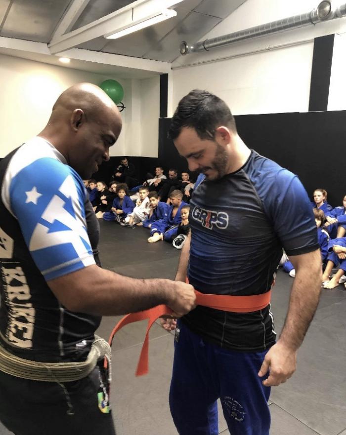 Orange belt · February 1, 2019 · Promoted by Flavio "peroba" Santiago