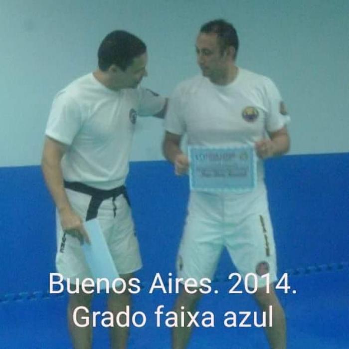 Blue belt · December 8, 2014 · Promoted by Mestre Rolando Carrizo