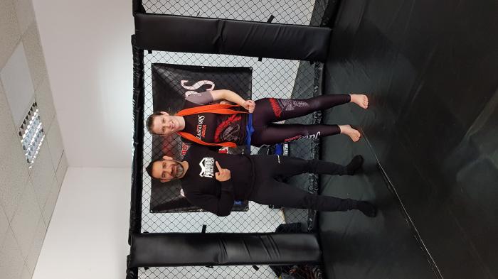Blue belt · November 16, 2019 · Promoted by Said Azmoudeh