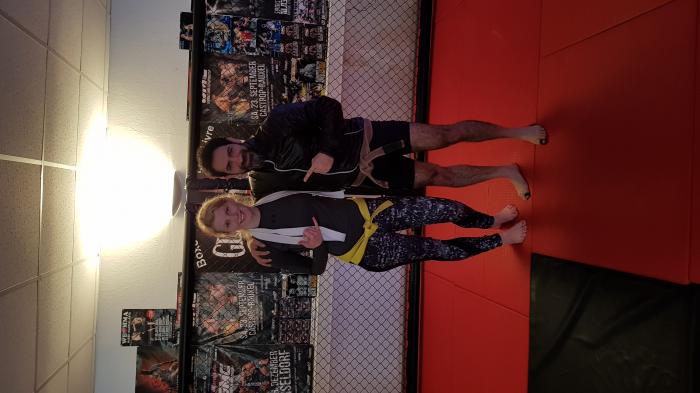 Yellow belt · March 18, 2018 · Promoted by Said Azmoudeh