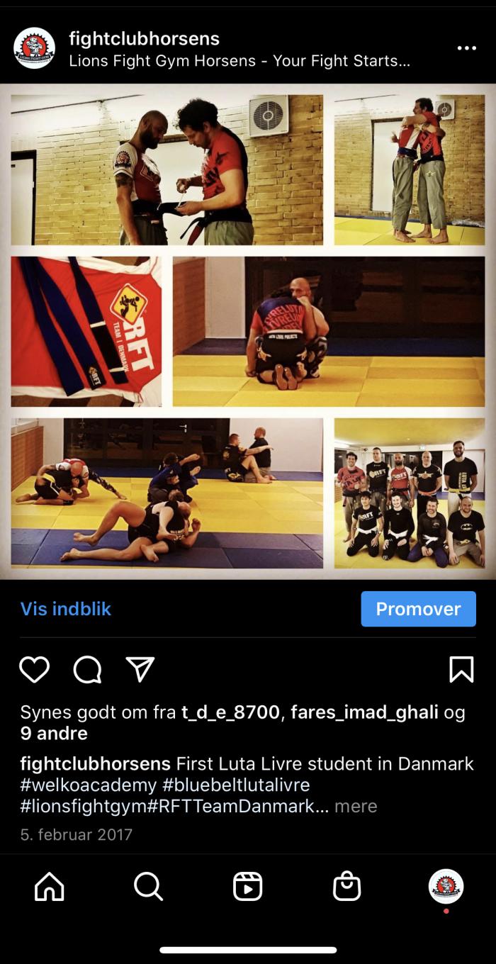Blue belt · February 5, 2017 · Promoted by Nico Welko