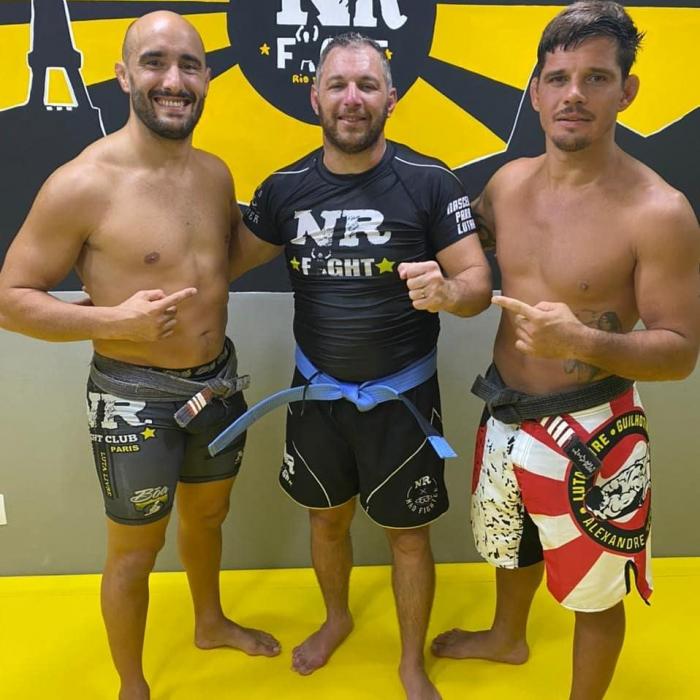 Blue belt · May 25, 2021 · Promoted by Mestre Nicolas Renier et mestre leozada Nogueira