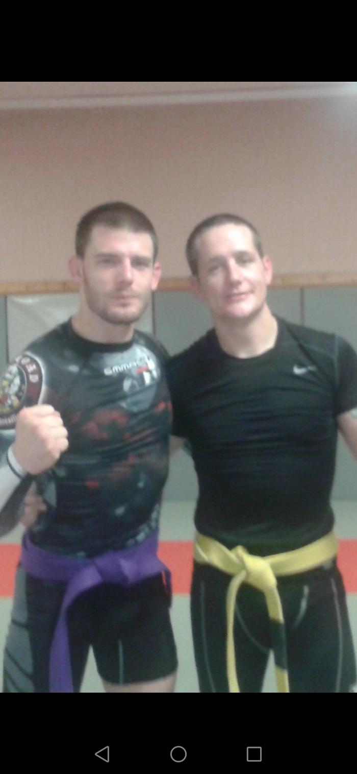 Yellow belt · December 1, 2015 · Promoted by Damien Charles-Aristide