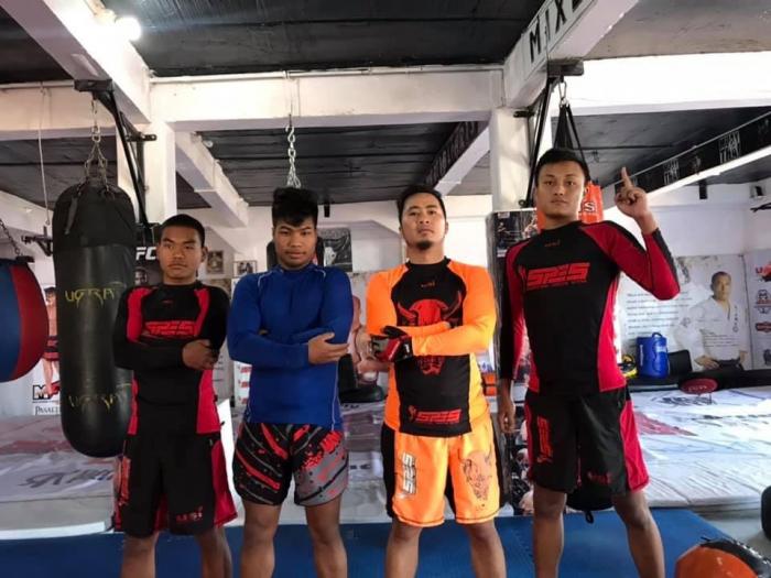 After Luta Livre Esportiva class with my boys wearing our customized gym apparels