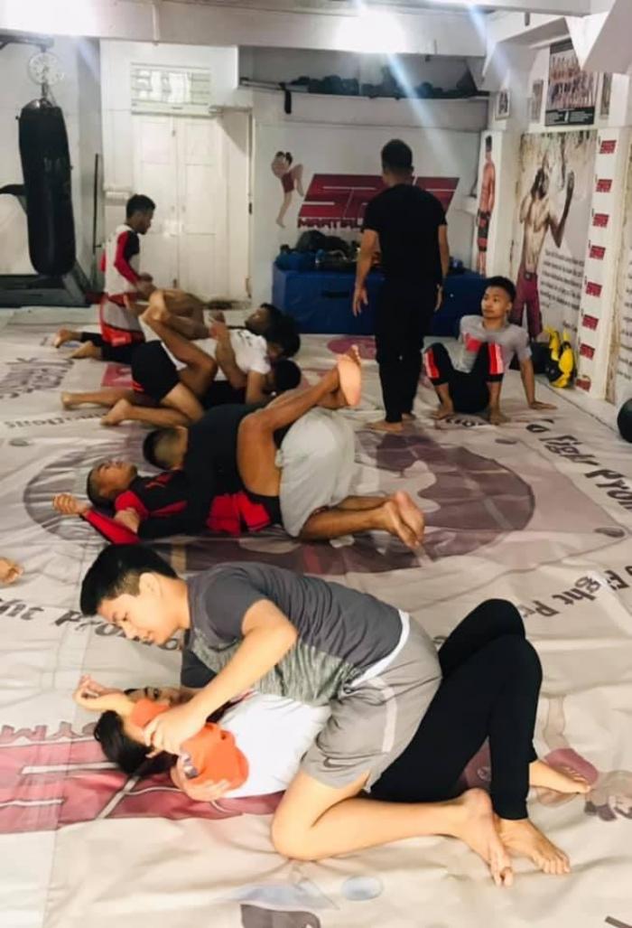 The morning LL class at our gym