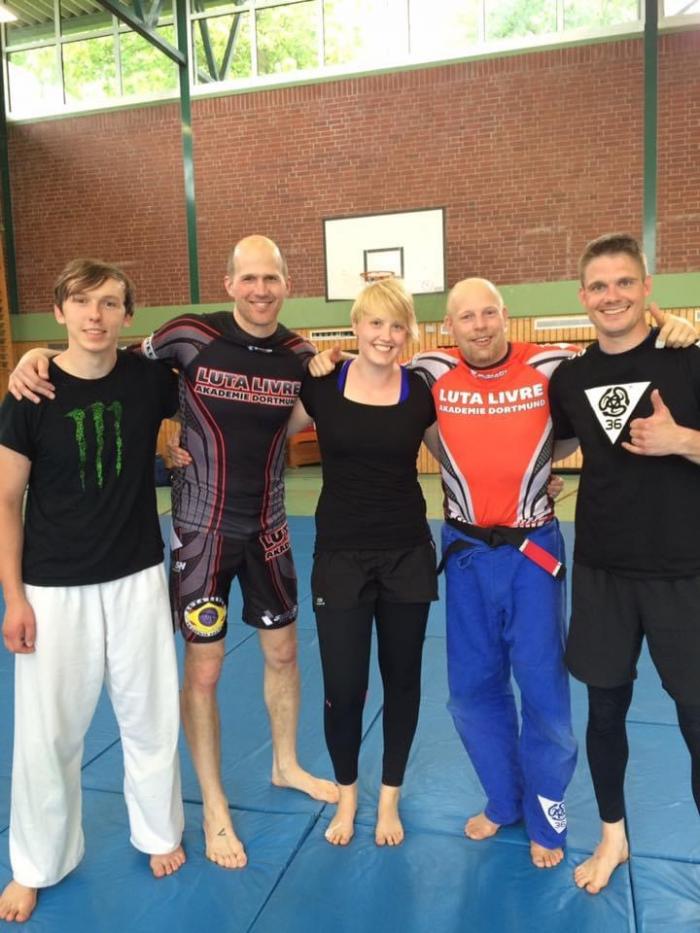 After Seminar in Dortmund with Coach Pinky. Awesome dude and Teacher.