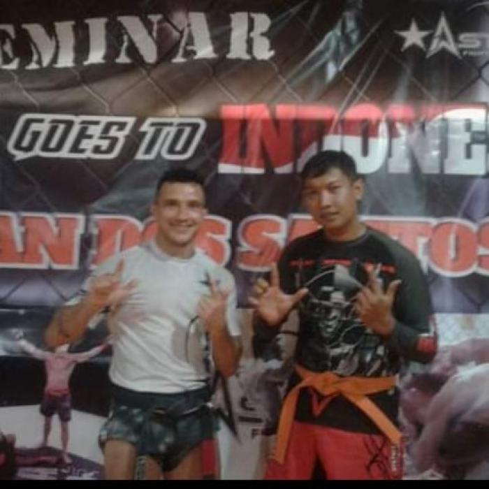 Orange belt · November 4, 2017 · Promoted by Alan Dos Santos