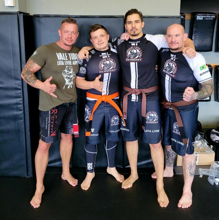 Orange belt · November 7, 2021 · Promoted by Andreas De Cicco