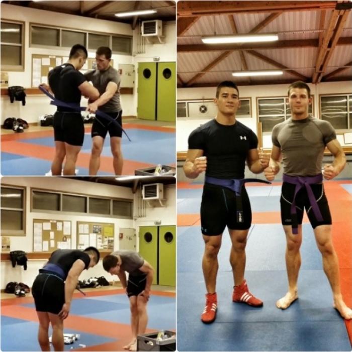 Blue belt · May 27, 2014 · Promoted by Damien Charles-Aristide