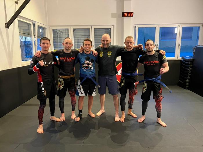 Blue belt · March 12, 2022 · Promoted by Andreas "Andyconda" Schmidt Franz Lang