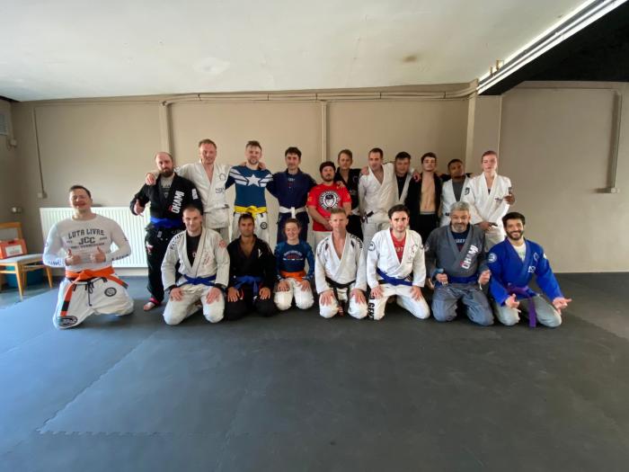Orange belt · April 23, 2022 · Promoted by Jaycee