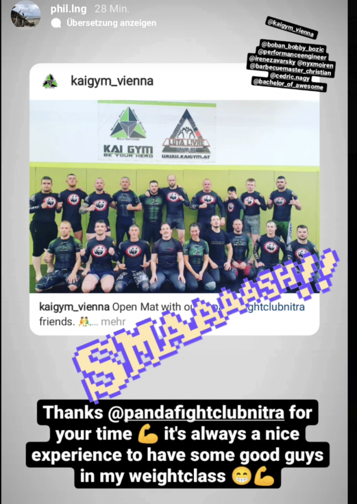 Open Mat with our Friends from Panda Fightclub Nitra